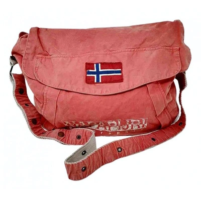 Pre-owned Napapijri Crossbody Bag In Pink