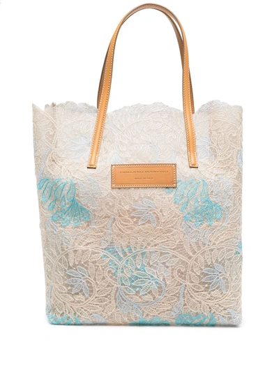 Shop Ermanno Scervino Shopping Bag In Multicolor