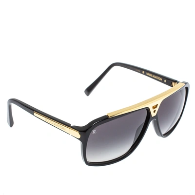 LOUIS VUITTON Evidence Sunglasses Z0350W Black ❤ liked on