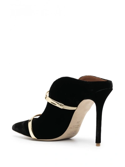 Shop Malone Souliers Maureen Leather Pumps In Black