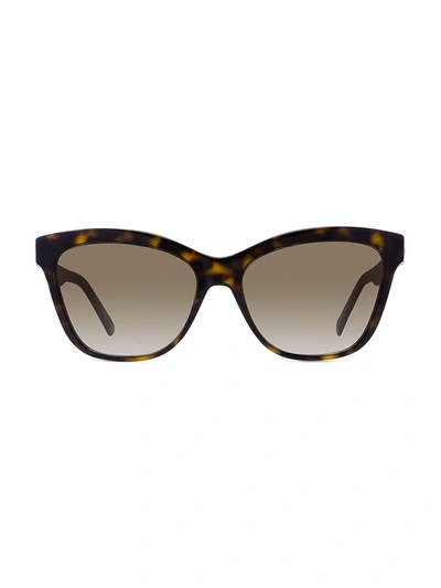 Shop Dior Women's 30montaigne 56mm Cat Eye Sunglasses In Dark Havana