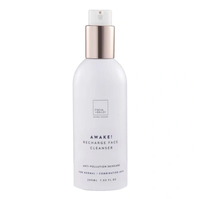 Shop Freya + Bailey Skincare Awake! Recharge Face Cleanser Anti- Pollution Skincare With Hydrating Coconut + Avocado Oils
