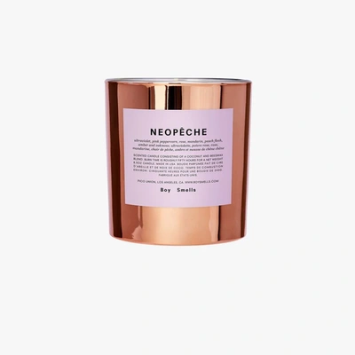 Shop Boy Smells Copper Tone Neopêche Candle In Pink