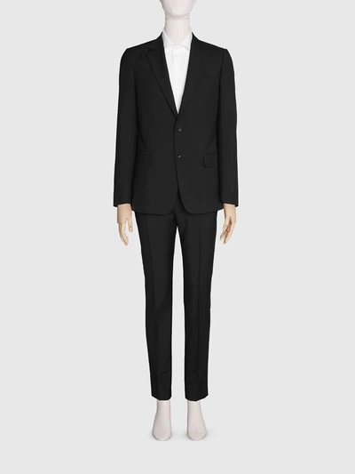 Shop Gucci Slim-fit Single-breasted Suit In Black
