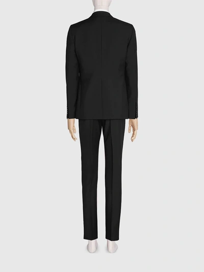 Shop Gucci Slim-fit Single-breasted Suit In Black