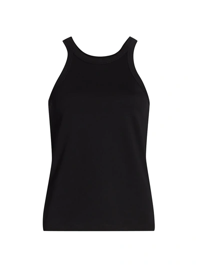 Shop The Row Frankie Cotton Tank Top In Black