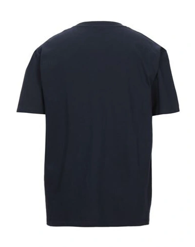 Shop Valentino T-shirts In Dark Blue