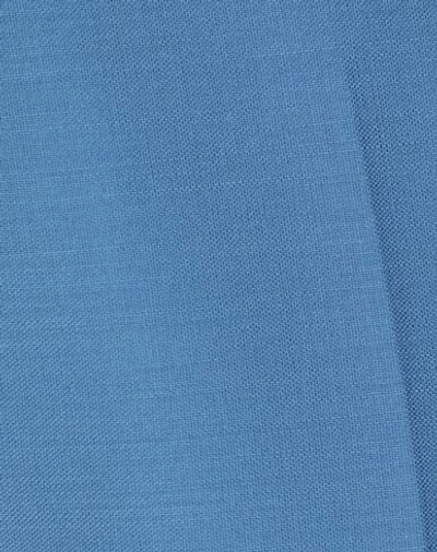 Shop Burberry Man Pants Pastel Blue Size 38 Mohair Wool, Wool