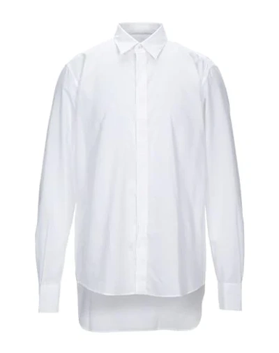 Shop Lanvin Shirts In White