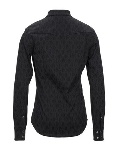 Shop Dolce & Gabbana Man Shirt Black Size 15 ¾ Cotton, Elastane