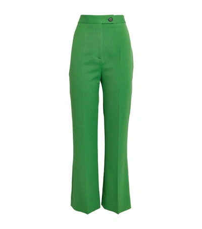Shop Victoria Beckham High-waist Cropped Trousers