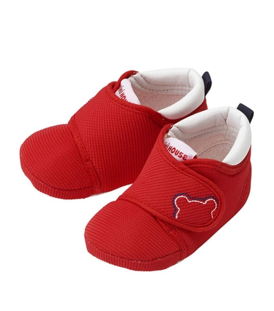 Shop Miki House Bear Shoes In Red
