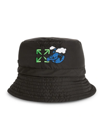 Shop Off-white Embroidered Bucket Hat