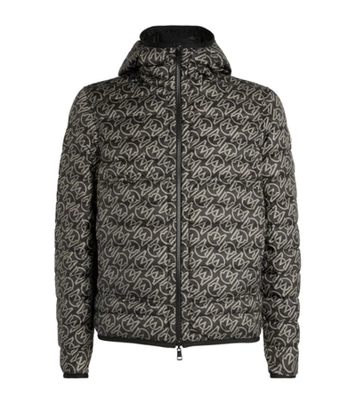 Shop Moncler Reversible Zois Monogram Jacket