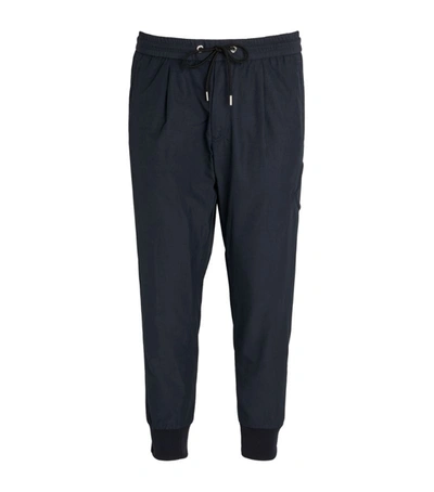 Shop Moncler Striped Sweatpants