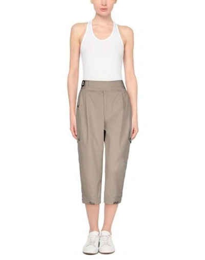 Shop Dolce & Gabbana Woman Pants Khaki Size 10 Cotton, Lambskin, Zamak, Polyester In Beige