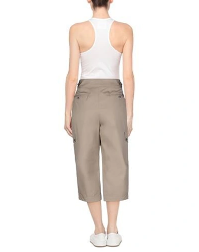 Shop Dolce & Gabbana Woman Pants Khaki Size 10 Cotton, Lambskin, Zamak, Polyester In Beige