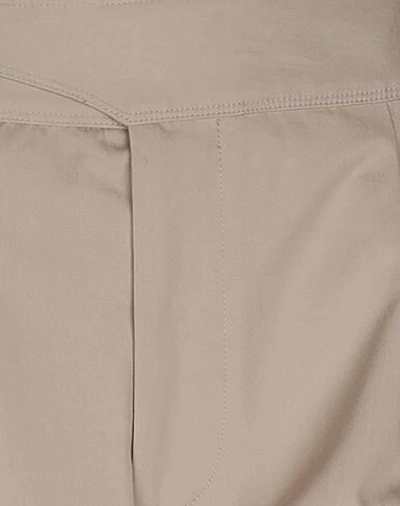 Shop Dolce & Gabbana Woman Pants Khaki Size 10 Cotton, Lambskin, Zamak, Polyester In Beige