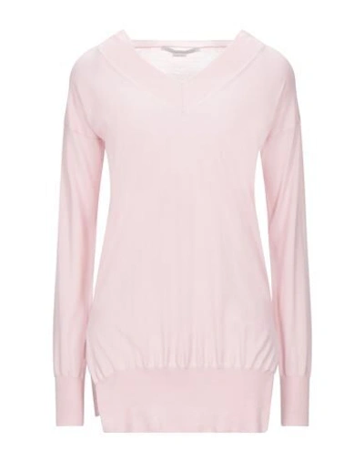 Shop Stella Mccartney Woman Sweater Light Pink Size 8-10 Virgin Wool