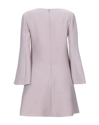 Valentino Short Dresses In Purple