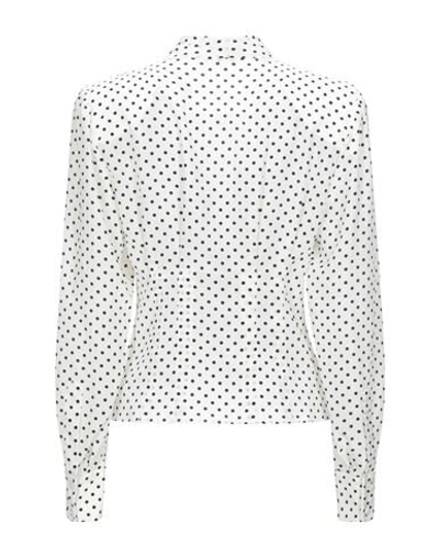 Shop Dolce & Gabbana Woman Shirt Ivory Size 4 Silk In White