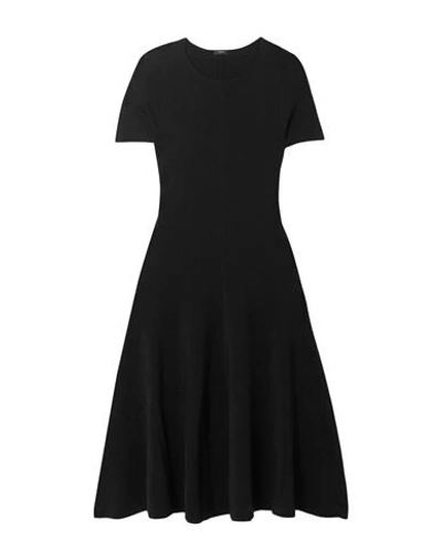 Shop Joseph Woman Midi Dress Black Size L Rayon, Polyamide, Elastane