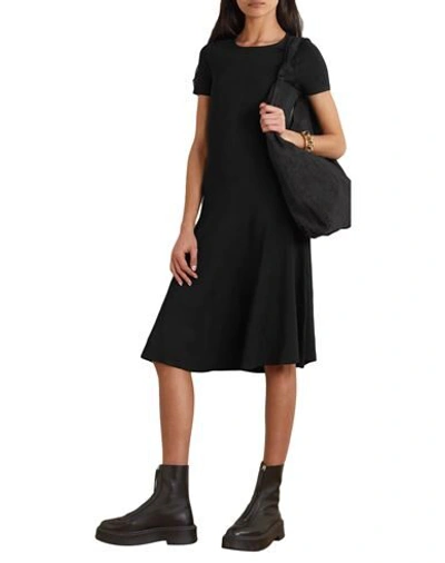 Shop Joseph Woman Midi Dress Black Size L Rayon, Polyamide, Elastane
