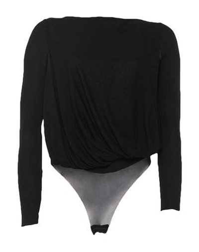 Shop Tom Ford Woman Bodysuit Black Size 0 Viscose