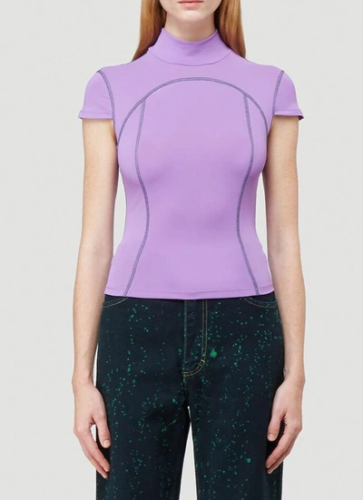 Shop Eckhaus Latta Sport T In Purple