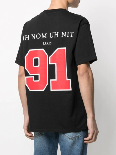 Shop Ih Nom Uh Nit Chicago T-shirt In Black