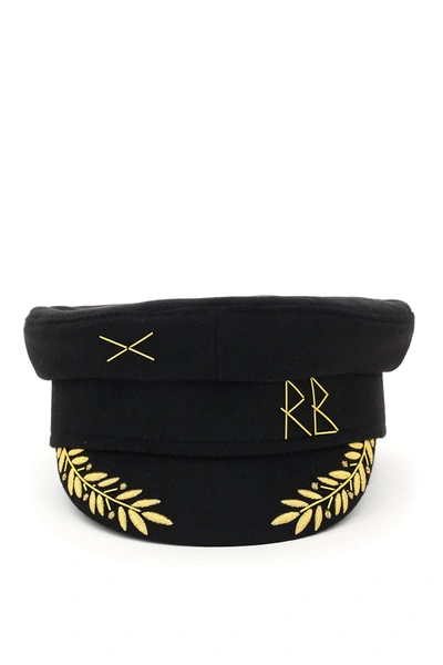 Shop Ruslan Baginskiy Baker Boy Hat Rb Warcore In Black (black)