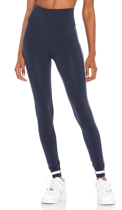 Shop The Upside Bianca Seamless Midi Pant In Navy