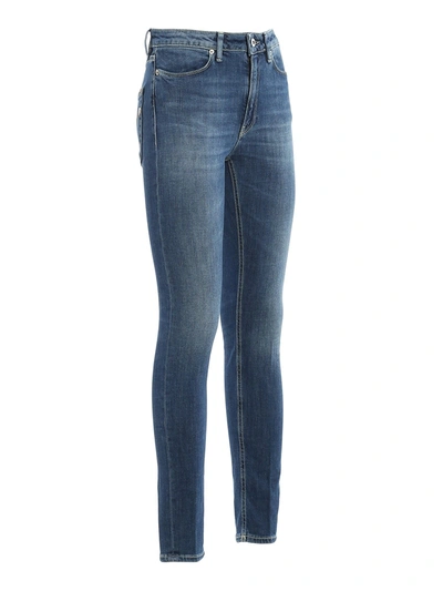 Shop Dondup Iris Super Skinny Jeans In Blue