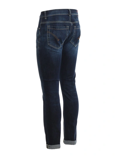 Shop Dondup George Jeans In Blue