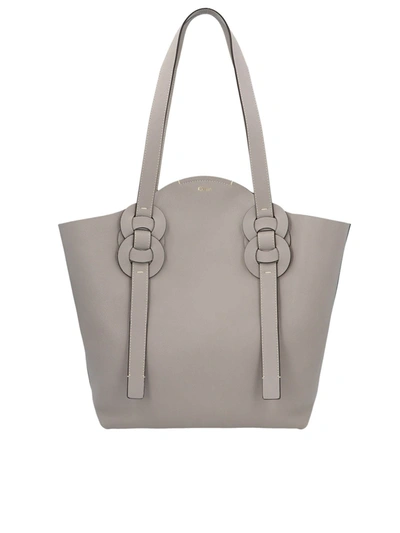 Shop Chloé Darryl Medium Bag In Stormy Gray In Grey