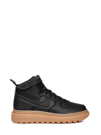 Shop Nike Air Force 1 Gtx Boot Sneakers In Black