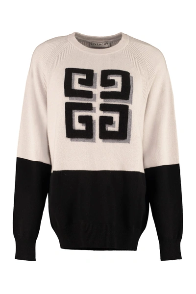 Shop Givenchy Cashmere Pullover In Multicolor