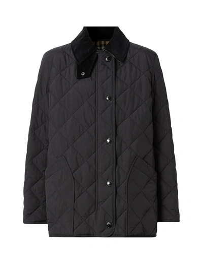 Shop Burberry Costswold Jacket In Black
