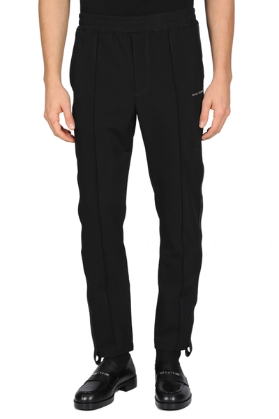 Shop Alyx Side Band Trackpant In Nero