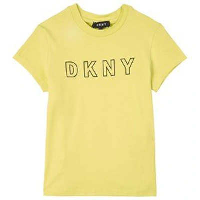Shop Dkny Red Logo Print T-shirt