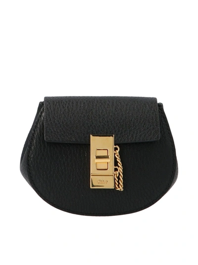 Shop Chloé Drew Mini Backpack In Black
