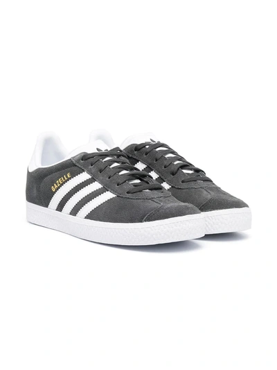 Shop Adidas Originals Gazelle C Low-top Sneakers In Grey