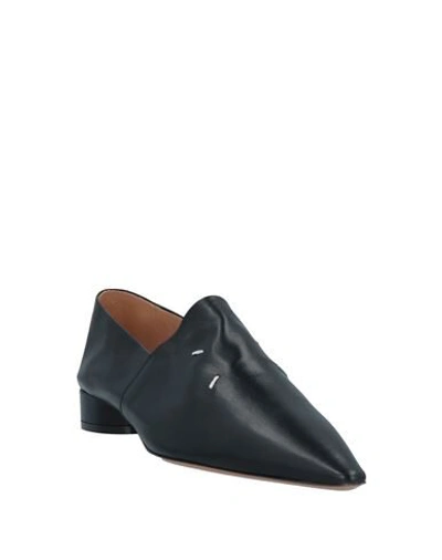 Shop Maison Margiela Woman Loafers Black Size 8 Soft Leather