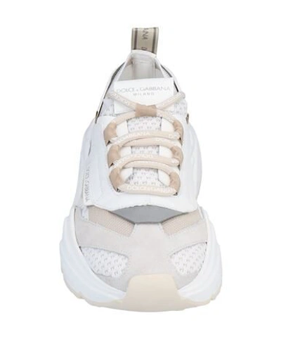 Dolce & Gabbana Sneakers In Ivory