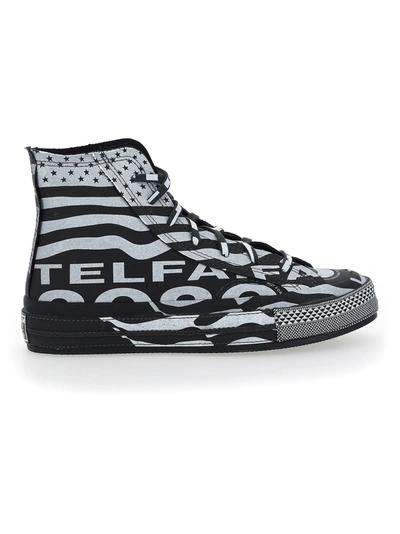 Shop Telfar X Converse Sneakers In White/black