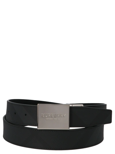 Shop Burberry Belt In Black