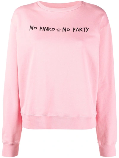 Shop Pinko No Pink No Party Sweatshirt