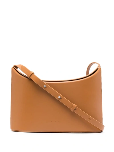Shop Aesther Ekme Sway Crossbody Bag In Neutrals