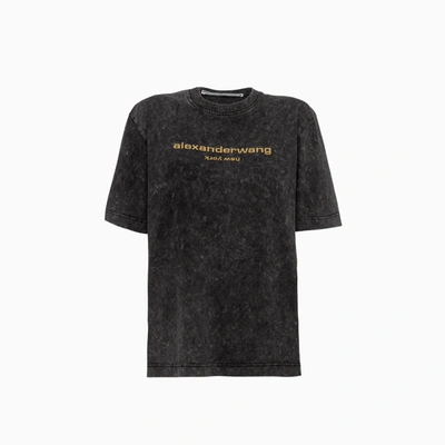 Shop Alexander Wang Acid Washed T-shirt Ucc1211030 In 007