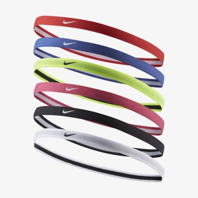 Nike Swoosh Kids' Headbands In Multi-color,volt ModeSens